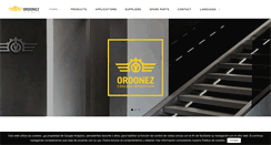 Desktop Screenshot of ordonez.es
